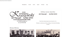 Desktop Screenshot of kraszewski.info